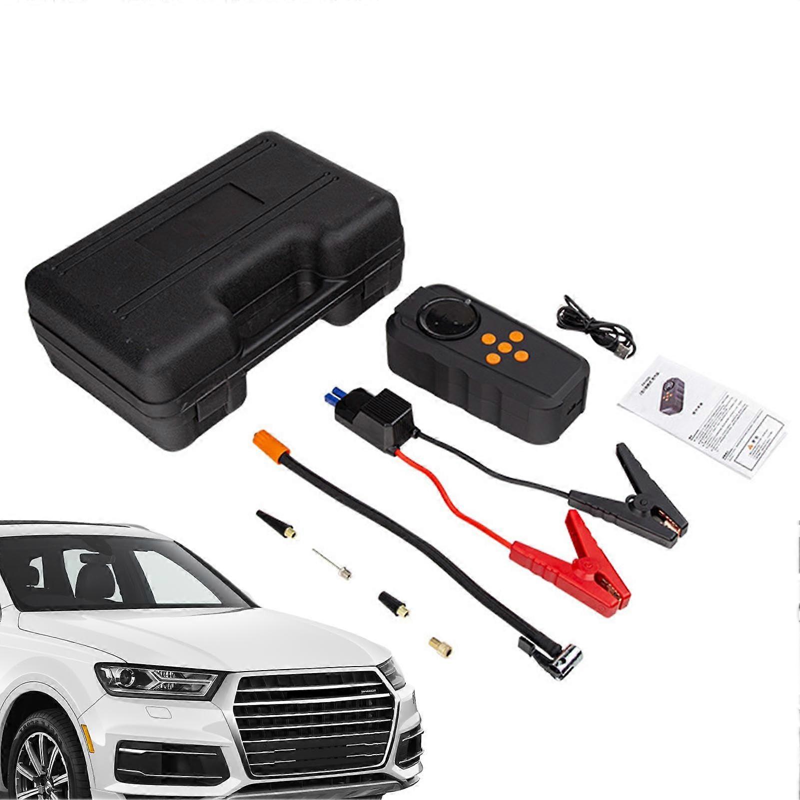 Battery Jump Starter Portable LED Display 12V Power Pack for Car Motorcycle EBikes Ref: 4587