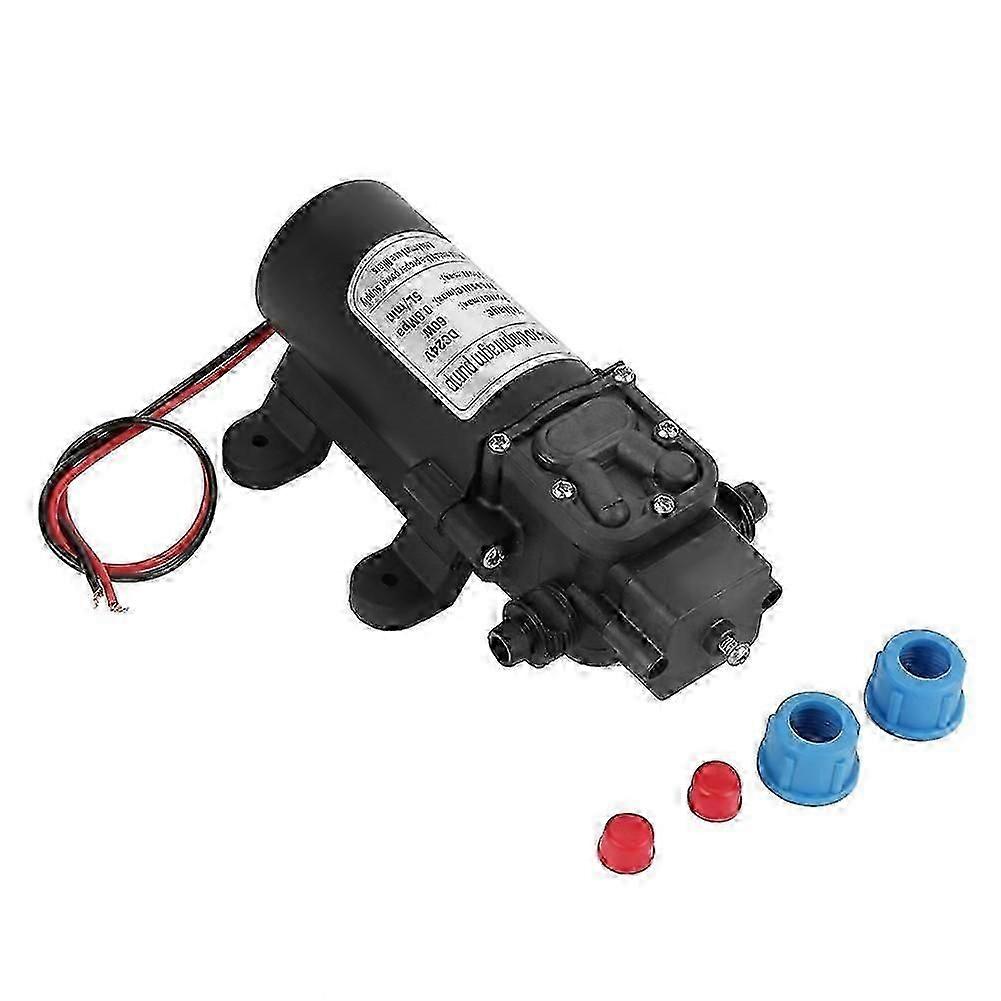 DC24V 60W 5l Min Miniature High Pressure Electric Diaphragm Self Priming Water Pump