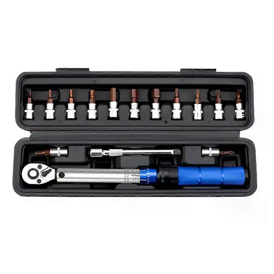Quick-release Torque Wrench Repairing Tool High Precise Torque Preset Wrenches 2-24Nm Torque Adjustable 1/4inch Ratchet Wrench