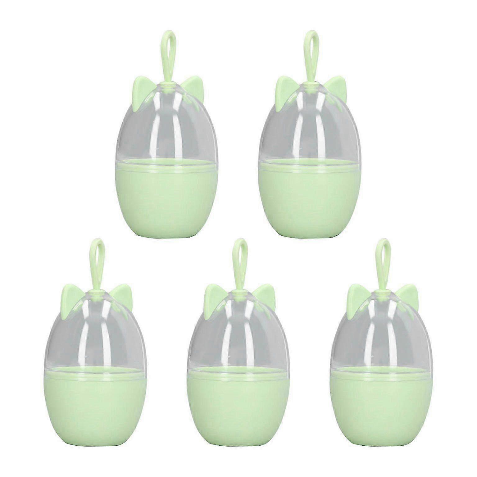 Clear Makeup Sponge Holder - Plastic Case for Makeup Sponges