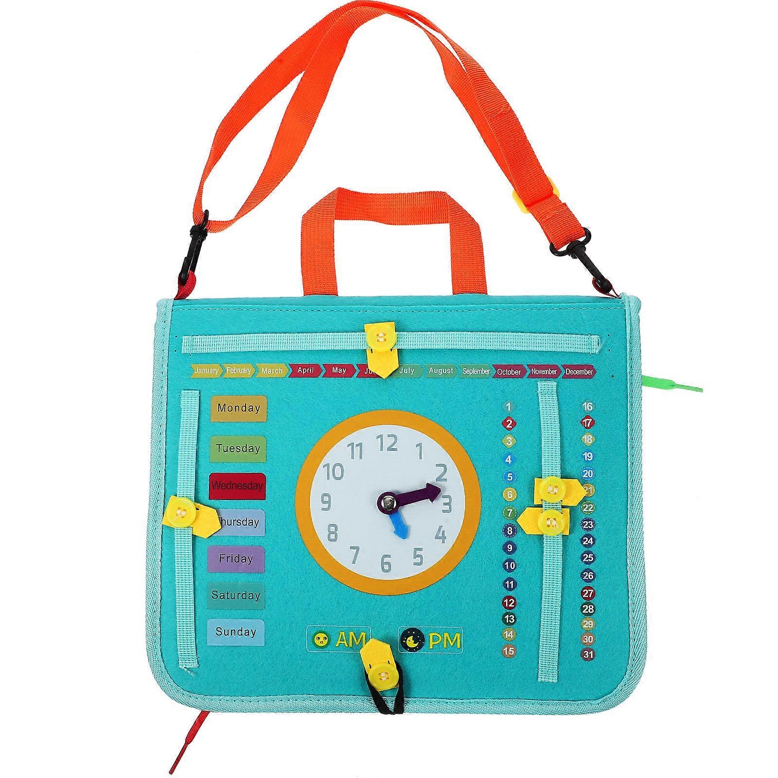 Cognitive Development Kids Busy Felt Board Designed For Home Play Featuring Problem Solving Skills And 1Pack