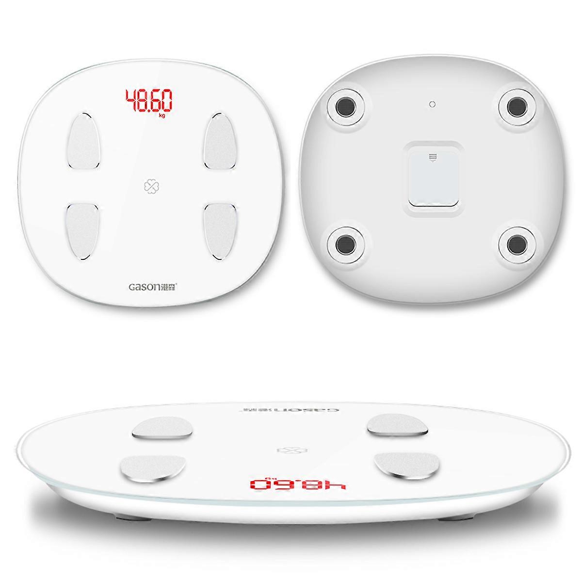 Square Shaped High Precision Weight Scale For Health Monitoring In White Color Designed For Digital Measurement With 1Pcs Quantity