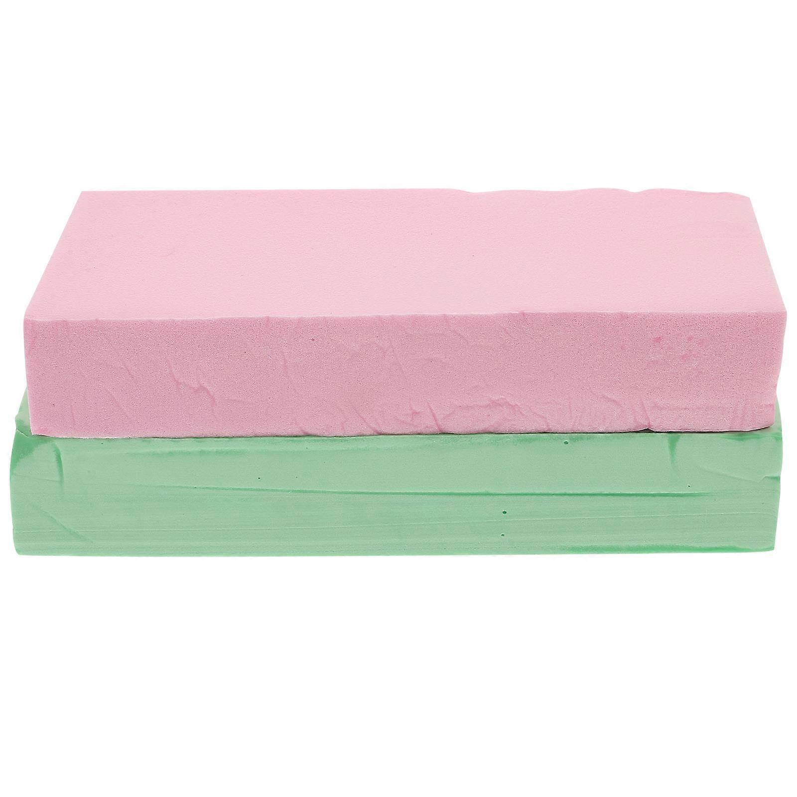 絵画用アーティストスポンジ2個 – 工芸品、フェイスペインティング、フェイク仕上げ用の吸収性水彩スポンジ – 圧縮可能なデザインは水で膨張します