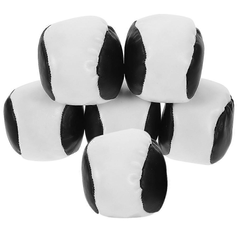 6pcs Compact PVC Bean Bags for Outdoor Throwing Games – Fun Party Activity to Improve Hand Eye Coordination