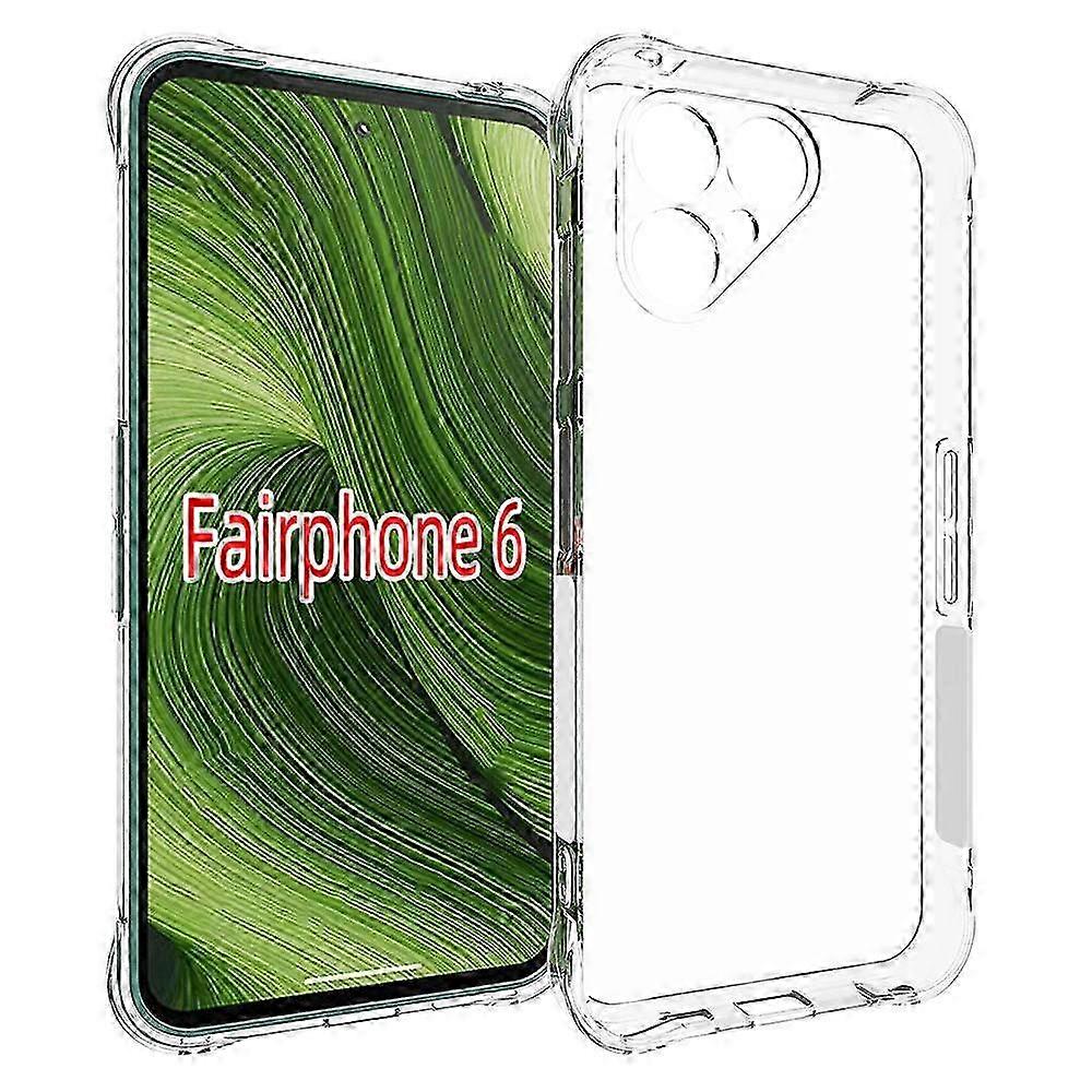 Shockproof Non-slip Thickened TPU Case for Fairphone 6 - Durable Protection