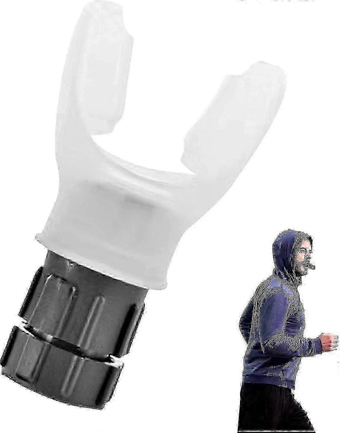 Portable Lung Capacity Exerciser with Adjustable Resistance for Lung Breathing Exercise, Improve Sleep Quality