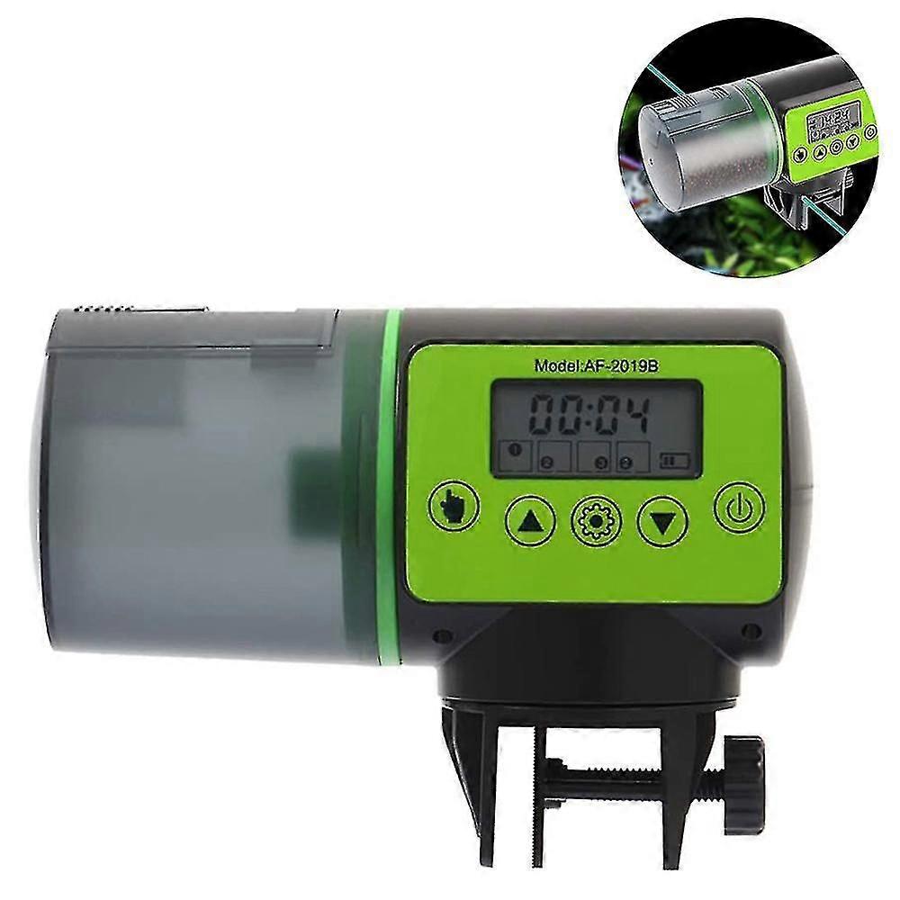 Akvarium automatisk fiskemater: Ferie timer feeder for fisketank med usb lader kabel