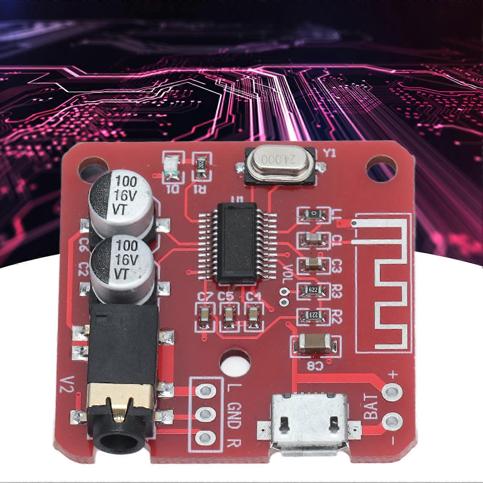 Bluetooth Audio Receiver Board 5.0 HD Audio MP3 Lossless Decoder Wireless Transmission XHA250