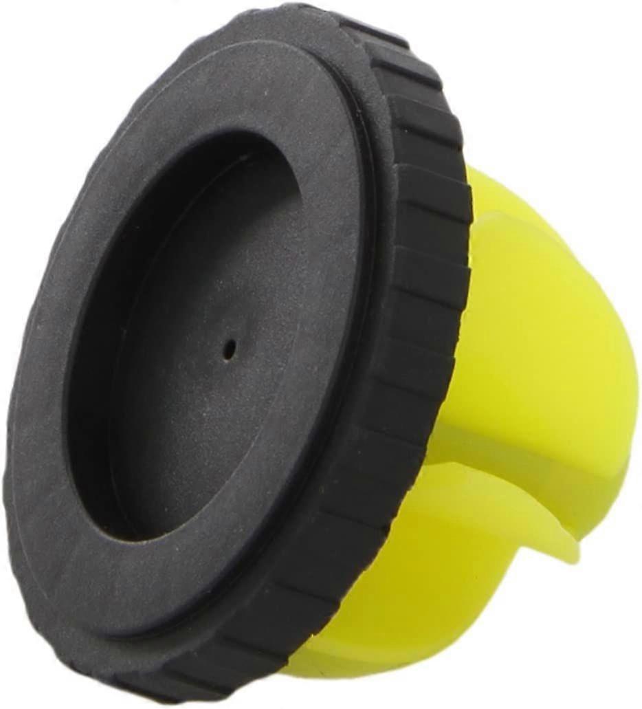 Emergency Fuel Cap - Universal Replacement (Black/Yellow, 1pc)