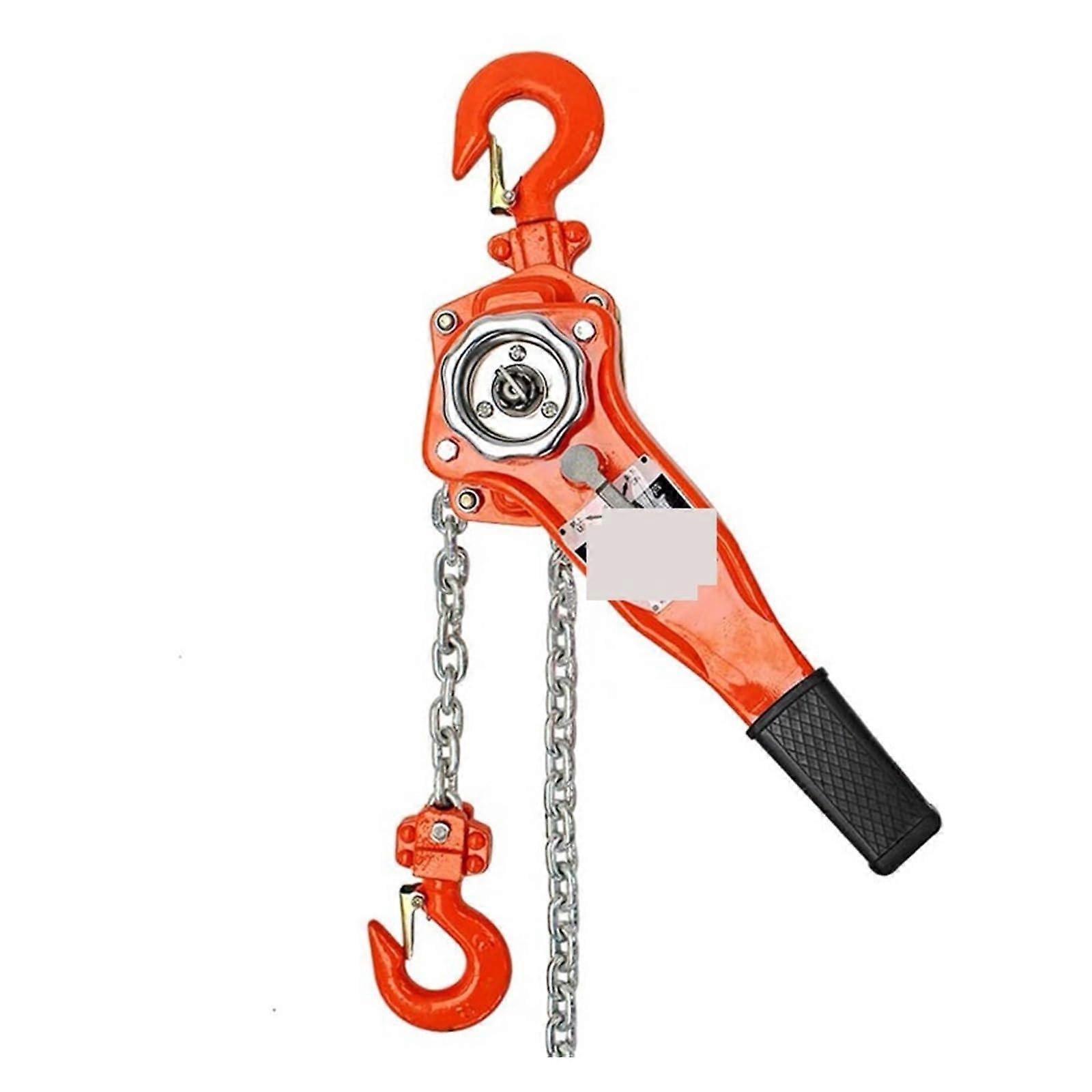 High Performance Winch Lever Hoist 1.5 t Manual Portable 1.5 m with Puller Pulley Hook Mounting Devices