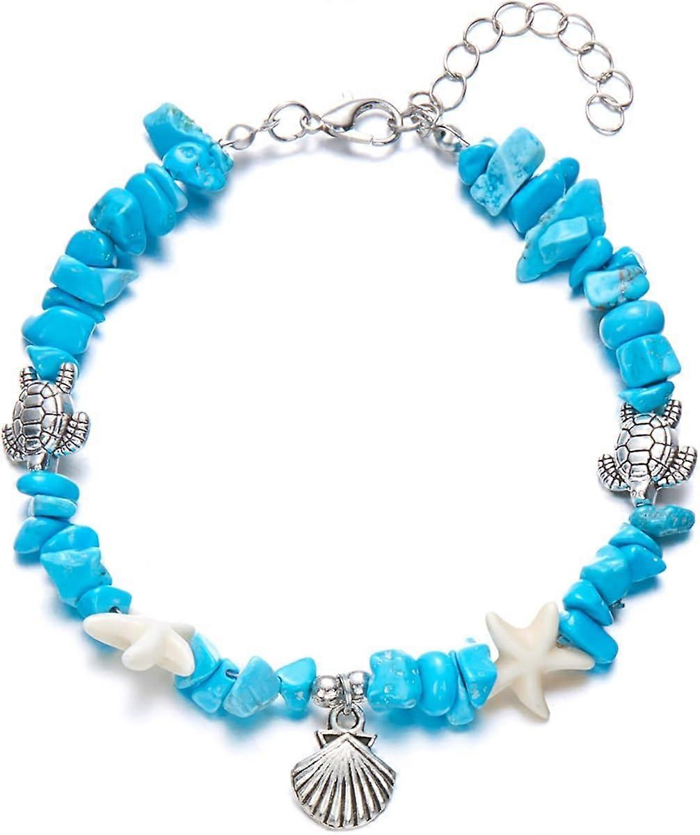 Starfish Shell Bracelet Trendy Bohemian Handmade Adjustable Shells