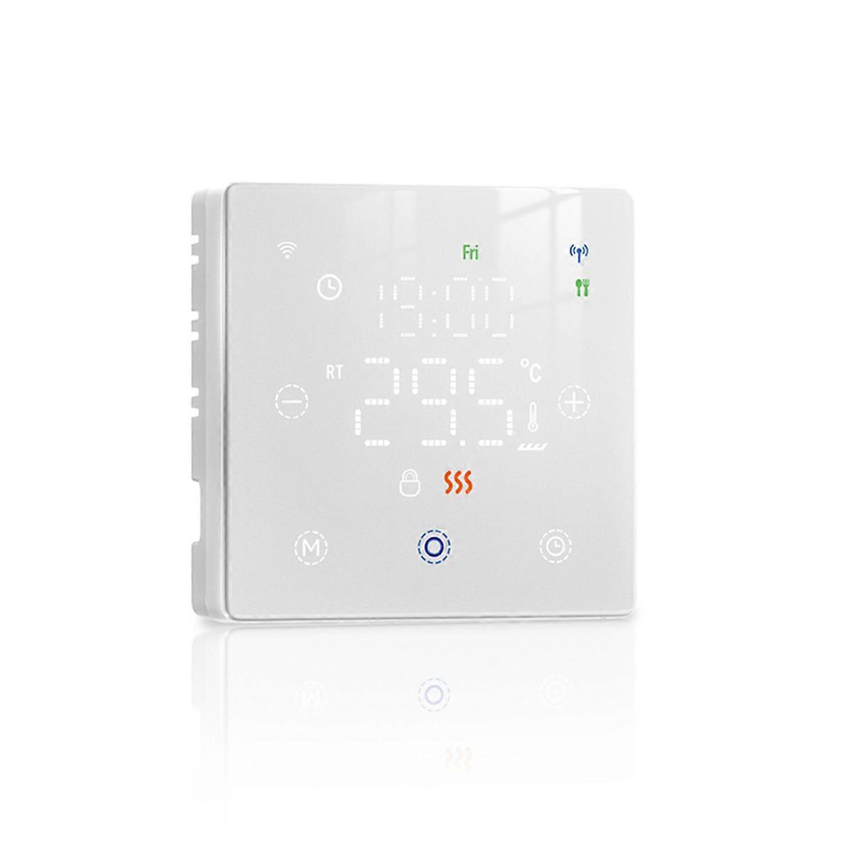 Tuya Zigbee Smart Home Floor Heating Smart Switch Temperature Control Switch for Electric Floor Heating Gas Boiler White