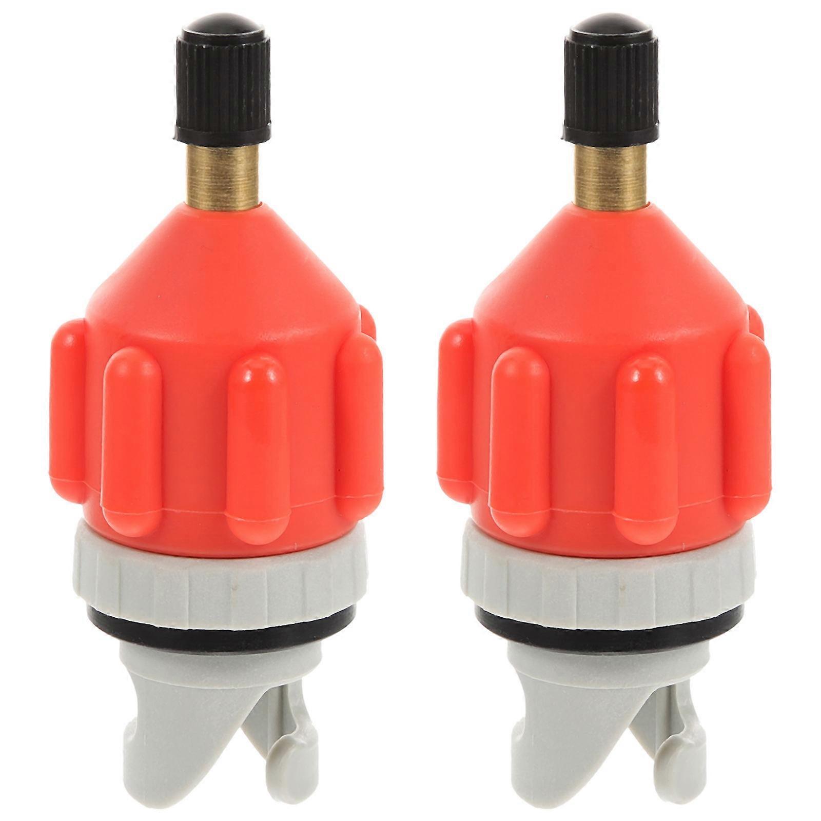 Inflatable Kayak Adapter Paddle Board Air Valve Equipment and Rubber Quick Inflation 2Pcs