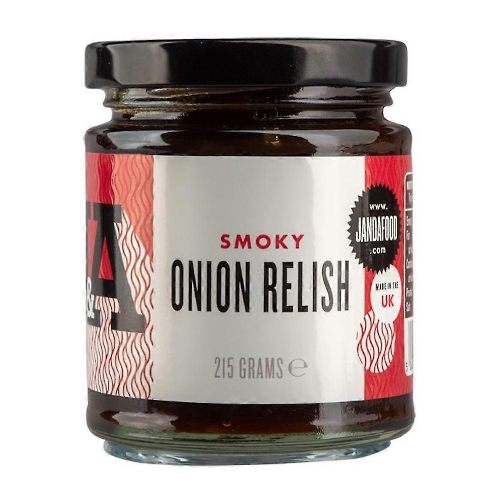 Janda Food J&A Smoky Onion Relish 215g - 3 Pack