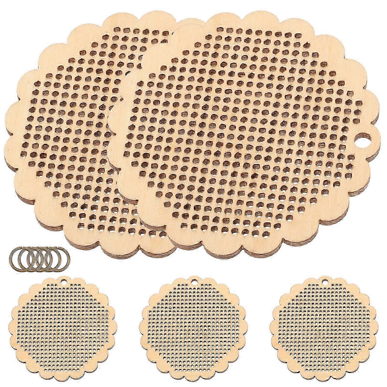DIY Wooden Chip Projects, Unique Blank Ornaments Crafting, Memorable Present Idea