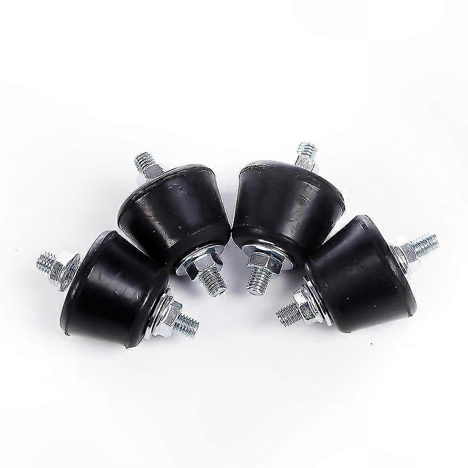 M8 Anti-Vibration Feet for Air Conditioners, Silent Cone Block, 4-Pack Wall Mount for Reversible AC Units