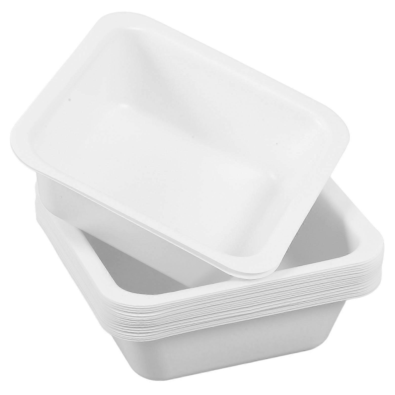 Weighing Plate Square Weigh Boats for Laboratory Use 20Pcs Set
