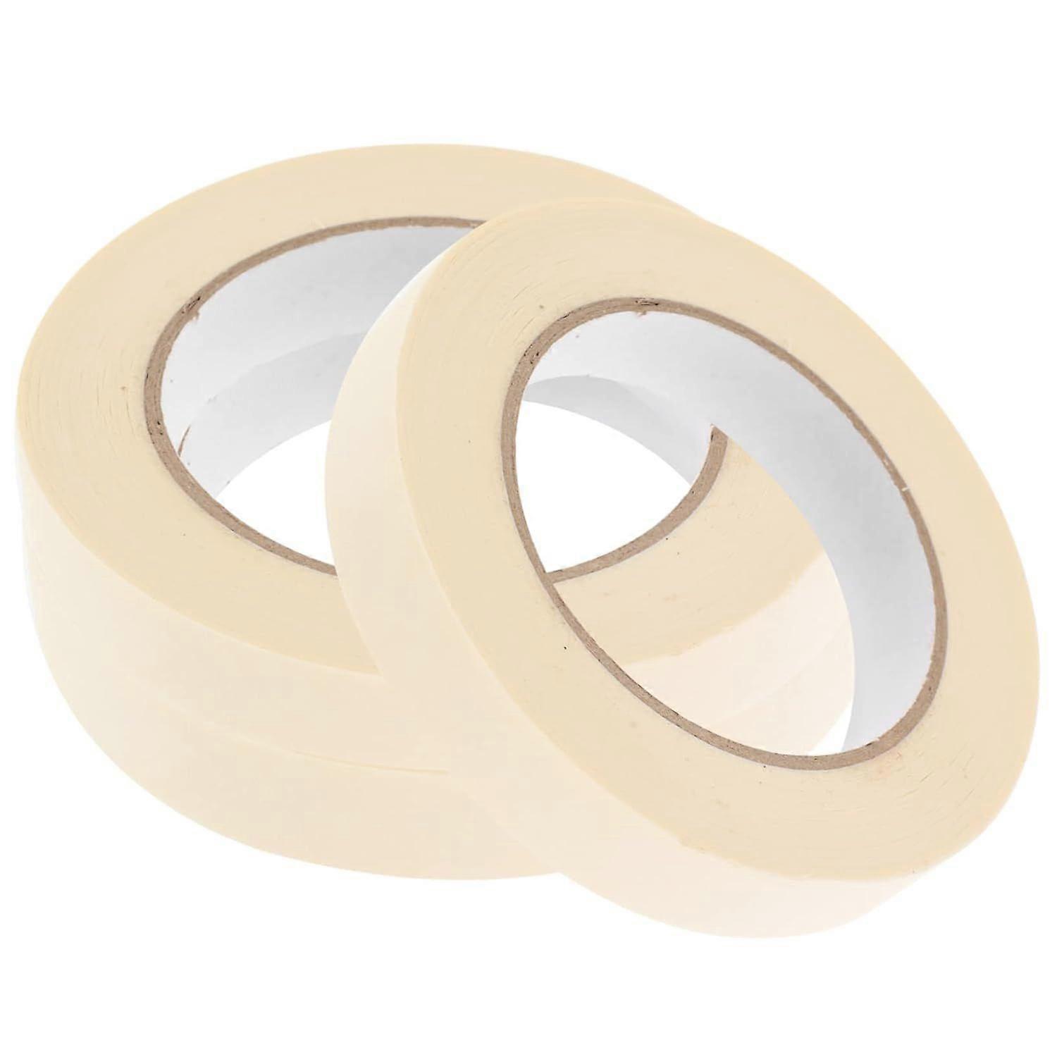 3 Rolls of Masking Tape for Painting Wall Covering Adhesive Painter Tape Beige