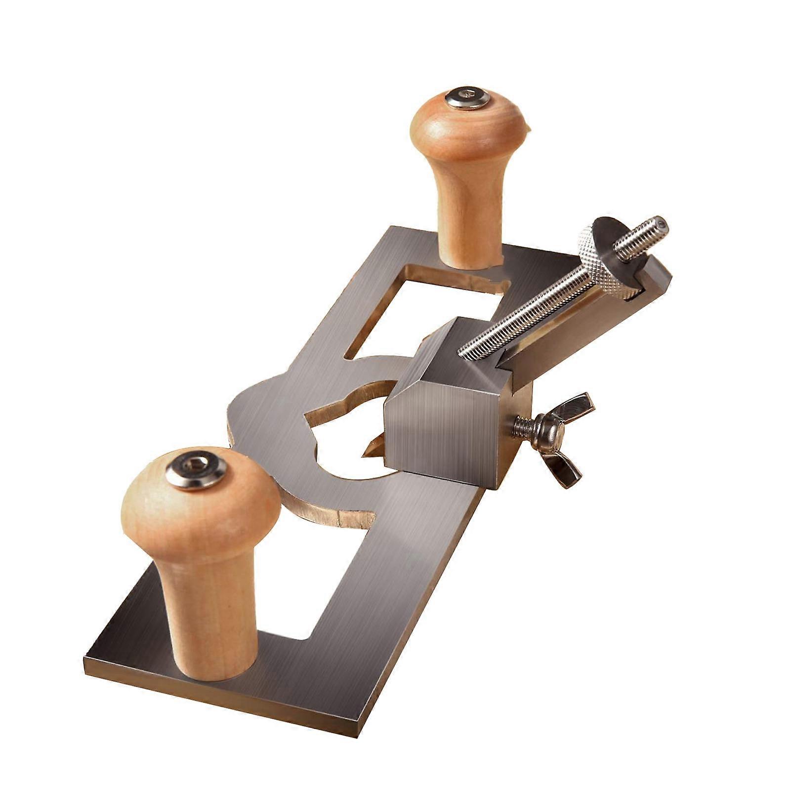 Router Plane Adjustable Blade 7.6mm Stainless Steel Hand Tool