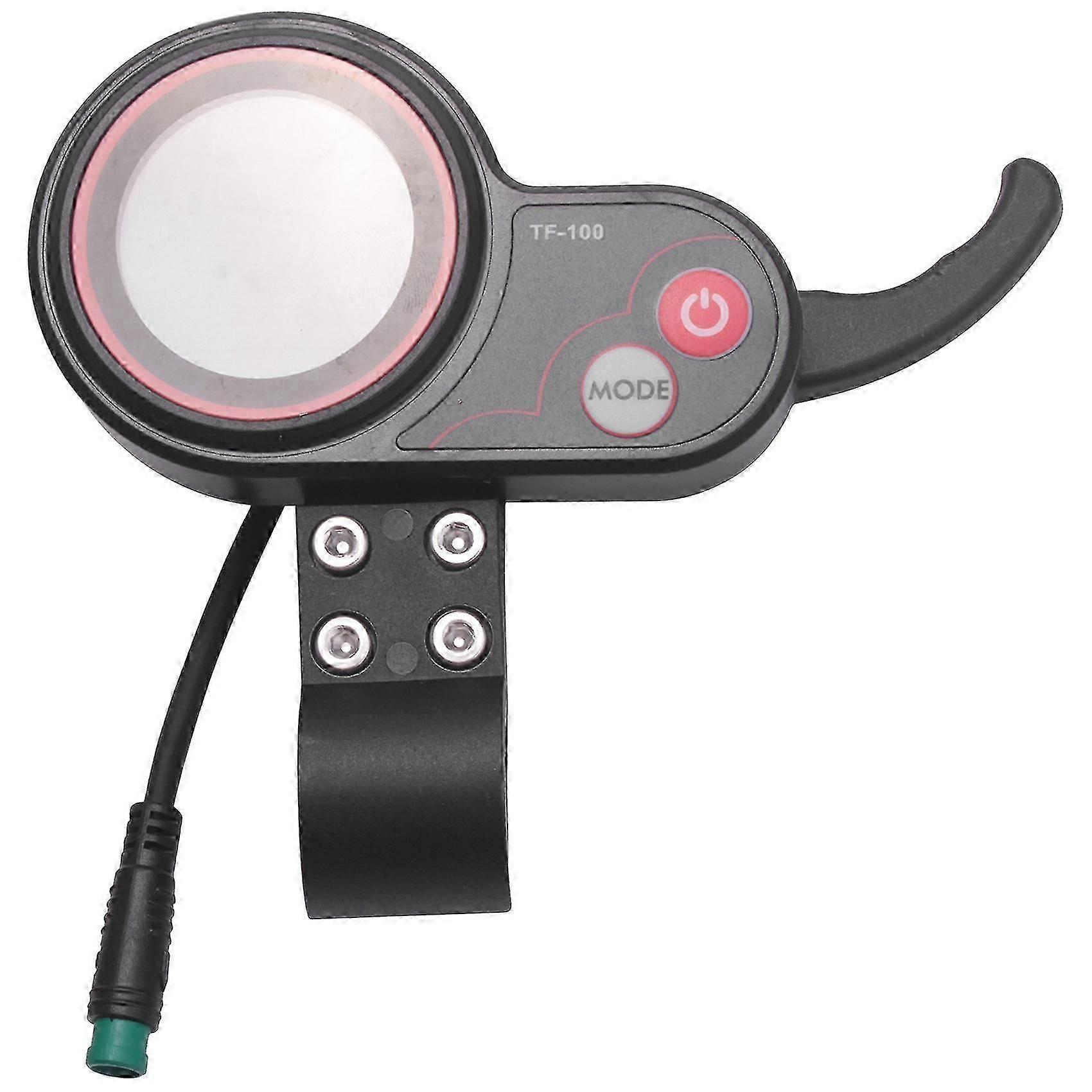 36/48v Led Display With Throttle Display Speed Mileage Battery Failure Prompt 5- Pin Connector For