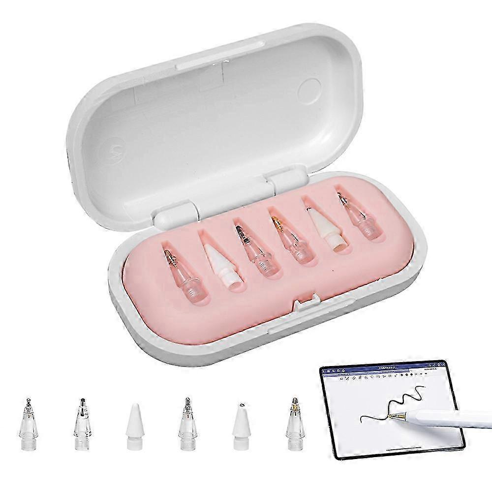 6Pcs Replacement Tips For Apple Pencil Pro Extra Tip For Apple
