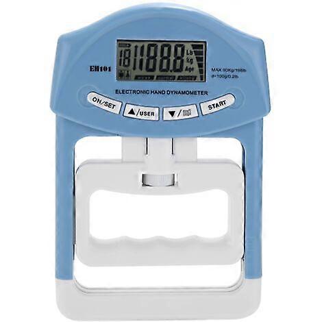 LCD Digital Electronic Dynamometer, Hand Grip Power Measurement Tool, Gym