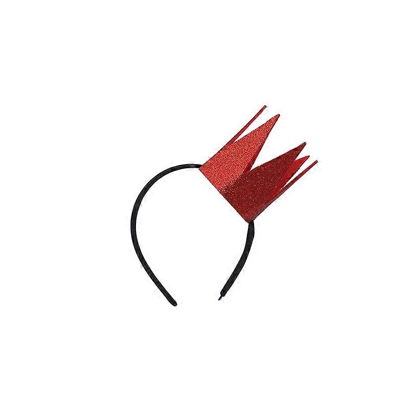 Crown headbands, available in multiple colors, one-size-fits-all (18*25*0.5), essential hair accessories for parties