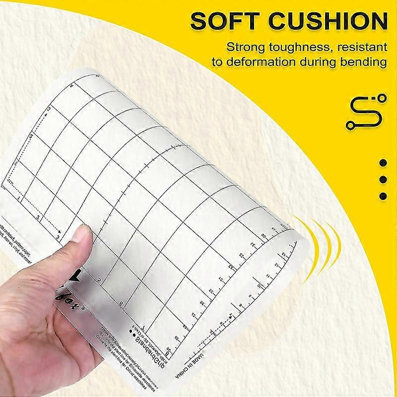 For 3pcs Cutting Mat Adhesive Mat With Measuring Grid 8 By 12inch For Silhouette Cameo