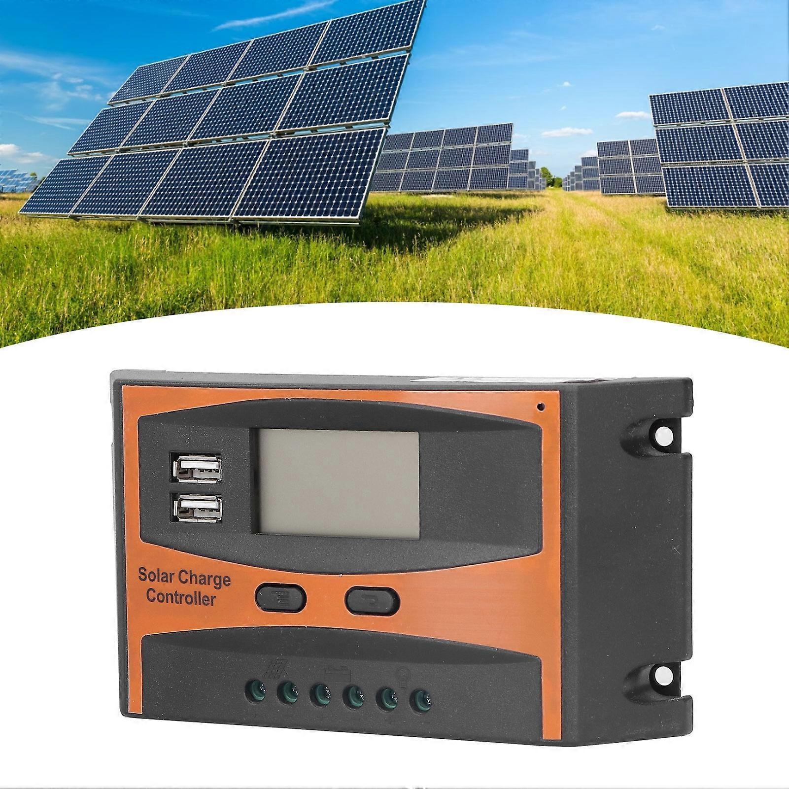 12V/24V 10A PWM Solar Charge Controller IP32 Waterproof 167x90x35mm