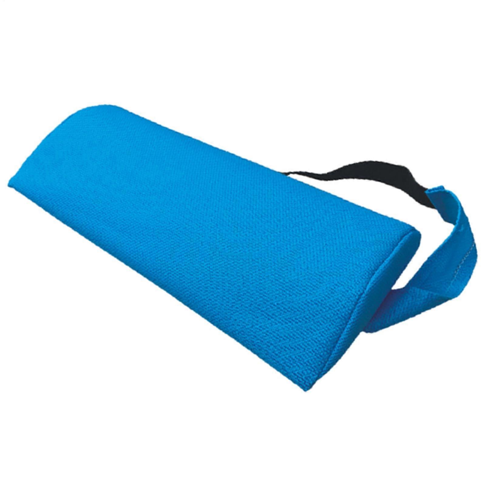 Generic Recliner Head Pillow, Ergonomic Neck Support, Detachable Cervical Pillow, Breathable Fabric, Light Blue