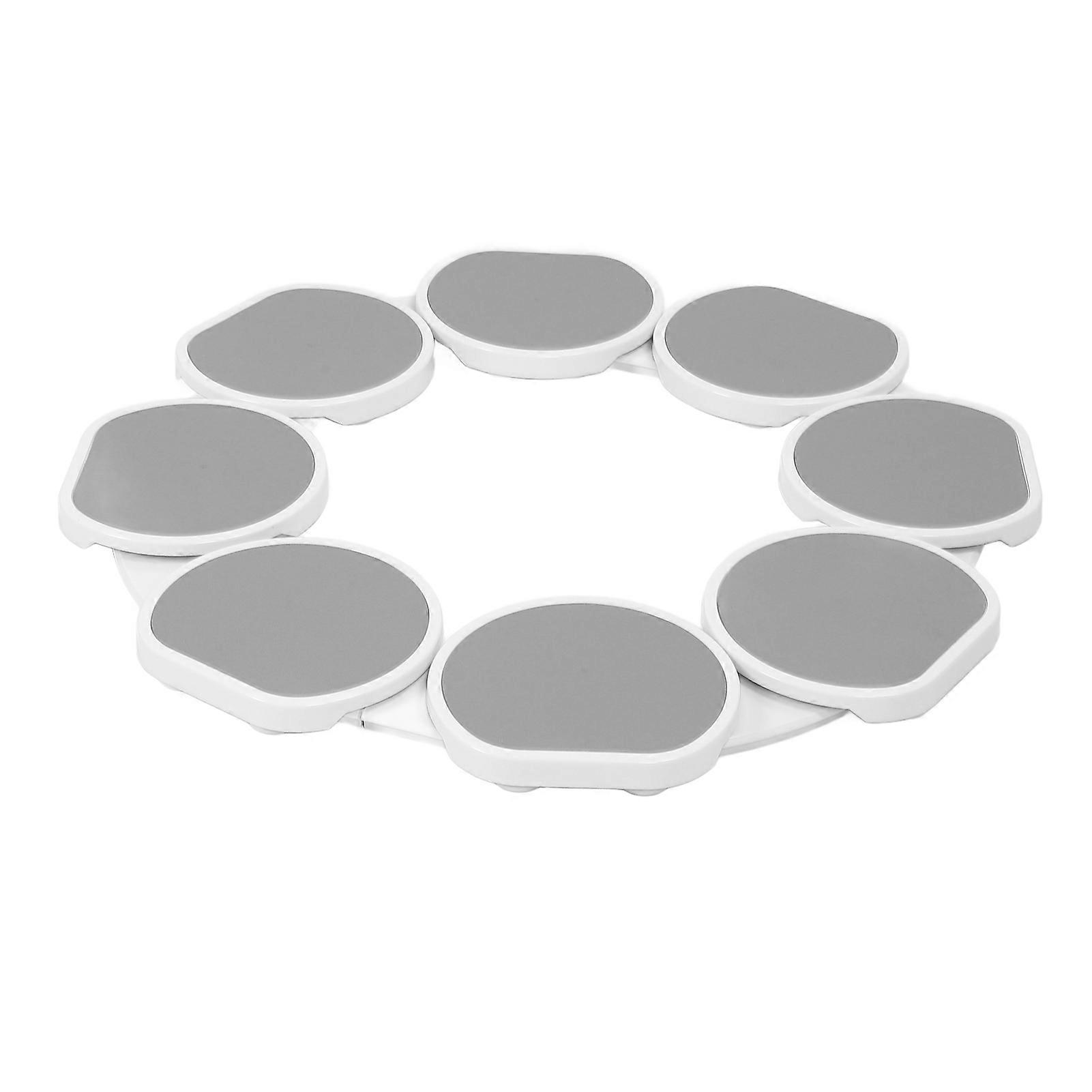 Expandable 360° Rotation Turntable for Oblong Dining Tables, ABS