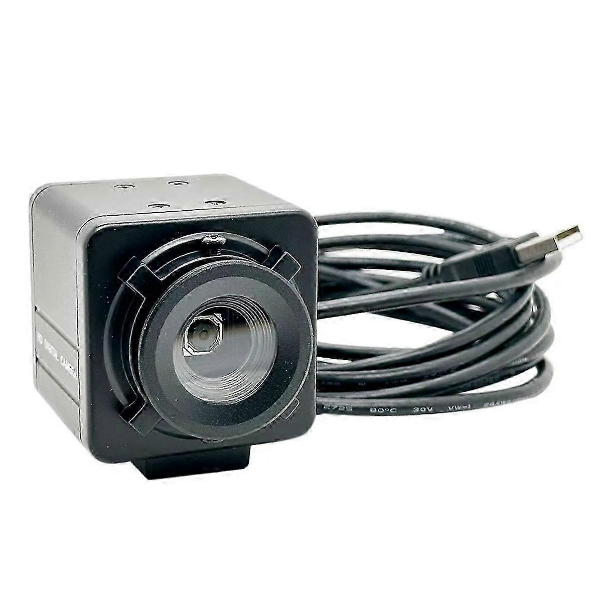 Industrial 4K USB Webcam PC Laptops Video 8MP Autofocus USB Camera IMX179 Sensor OTG UVC Plug & PlayBlack SZRH A-F