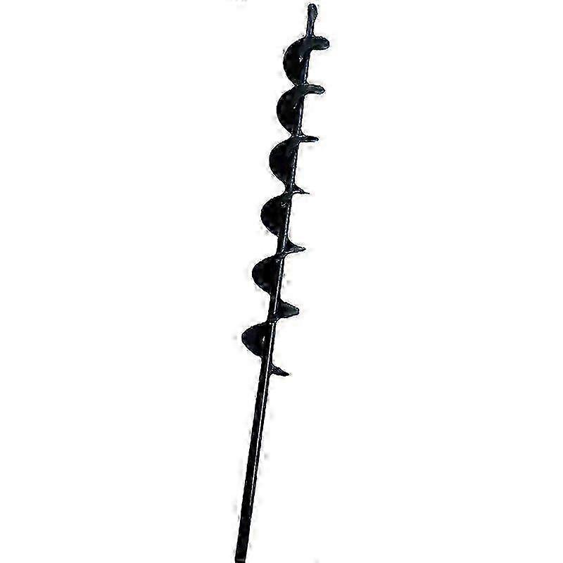 Black auger bit 50mm x 450mm for garden planters. SZRH A-D 2025