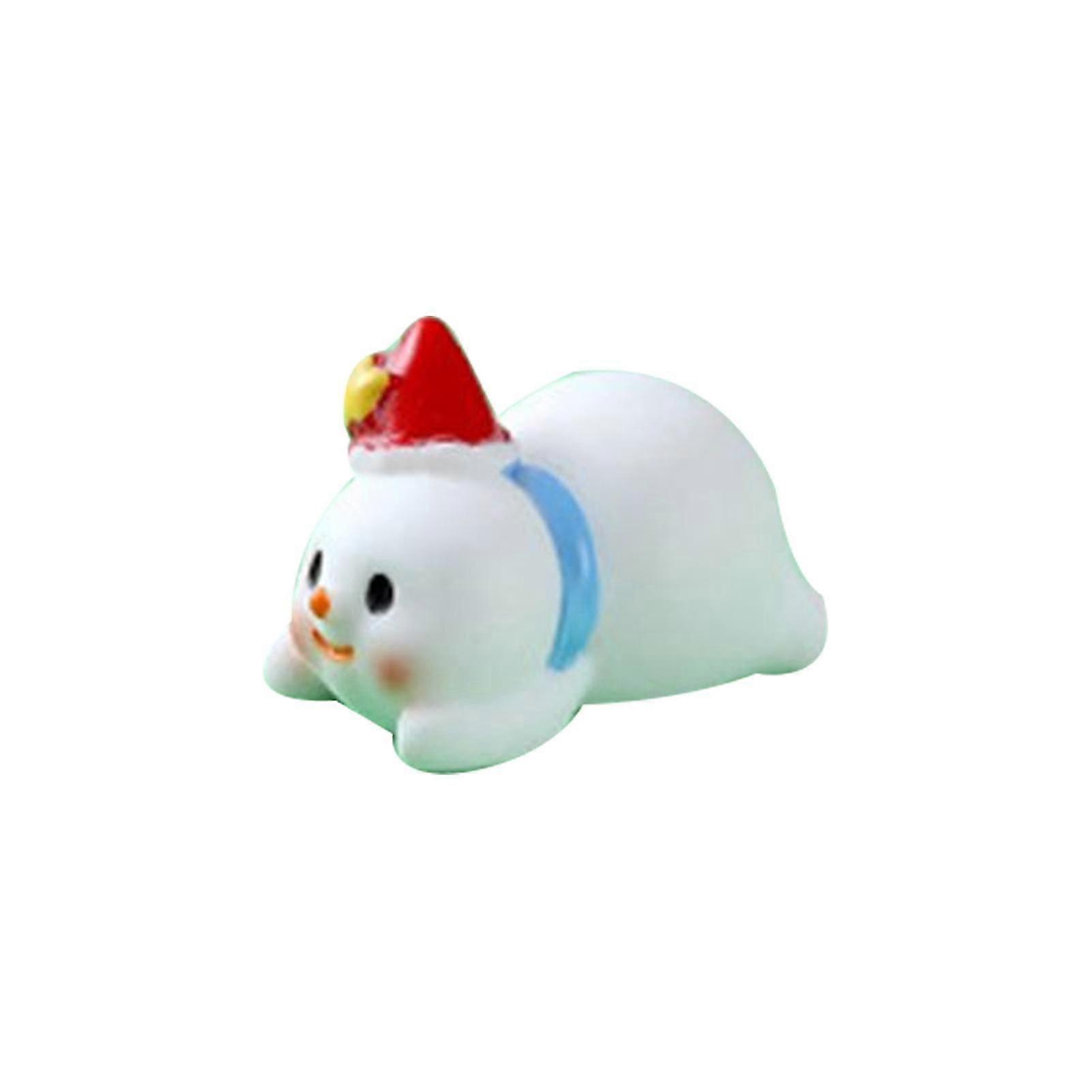 Snowman Ornament Small Exquisite Decorative Living Room Bedroom Christmas Party Supplies