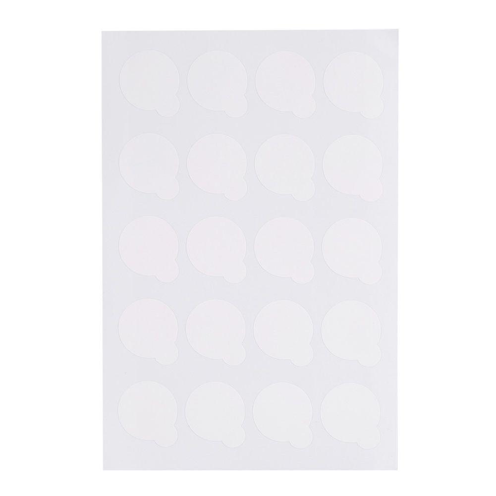 5 Sheets Waterproof Eyelash Extension Glue Holder Pallet Paper Pads Stand Application Tool
