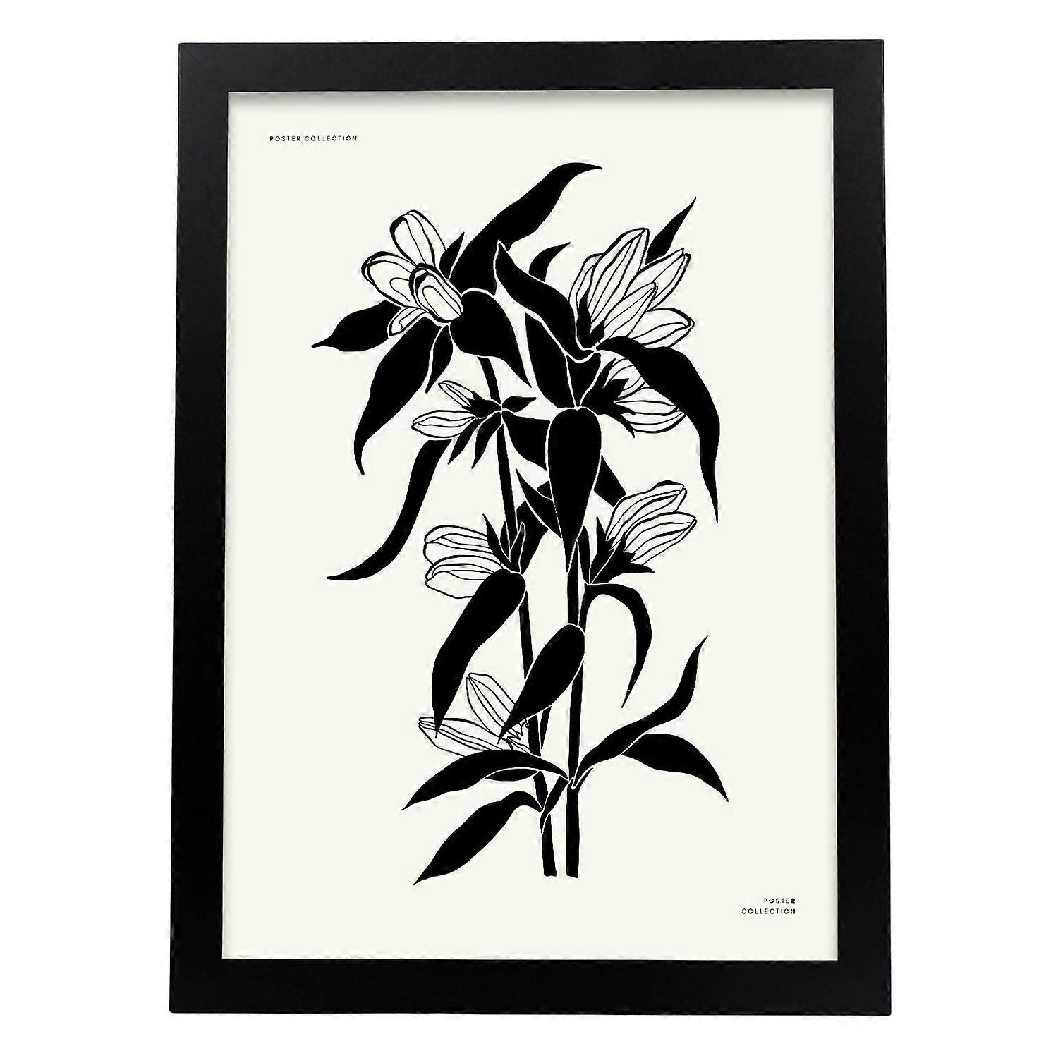 Affiche Fleurs de Lys