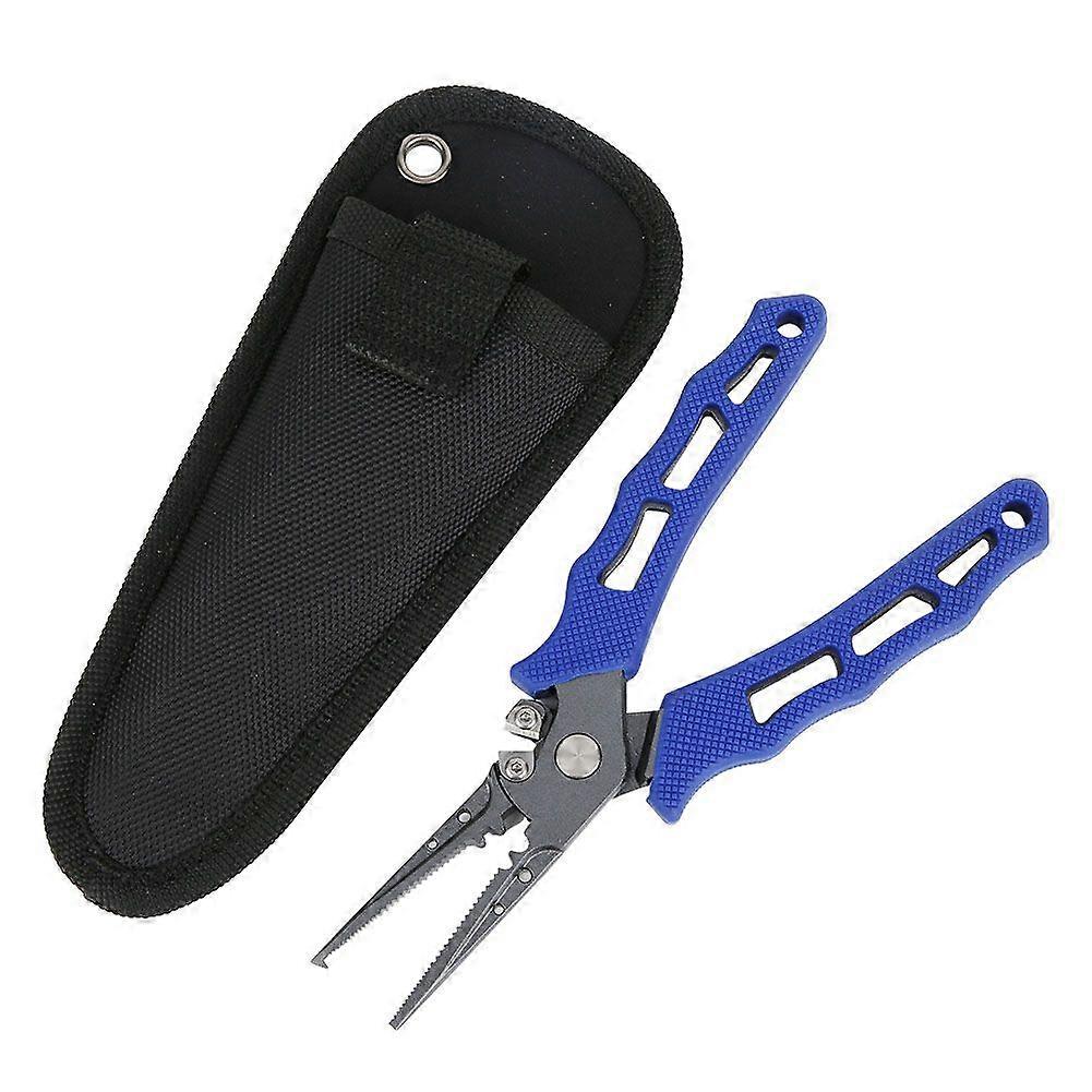 Fishing Lure Pliers Hook Remover Controller Scissors Trim Thread Side Line Cutter Tool