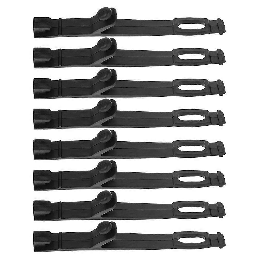 Motorcycle Front Headlight Rubber Straps for Durable Headlight Bracket 8Pcs