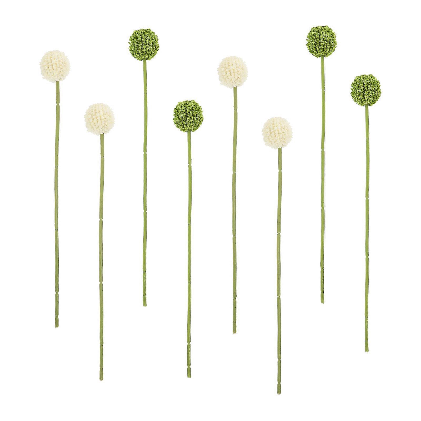 Lifelike Craspedia Simulation Flowers for Party Decoration 40Pcs Arrangement