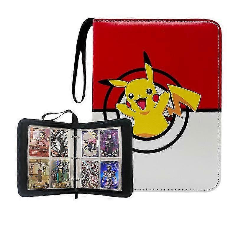 Card Binder 4/9 Grid PU Game Card Storage for Collectibles