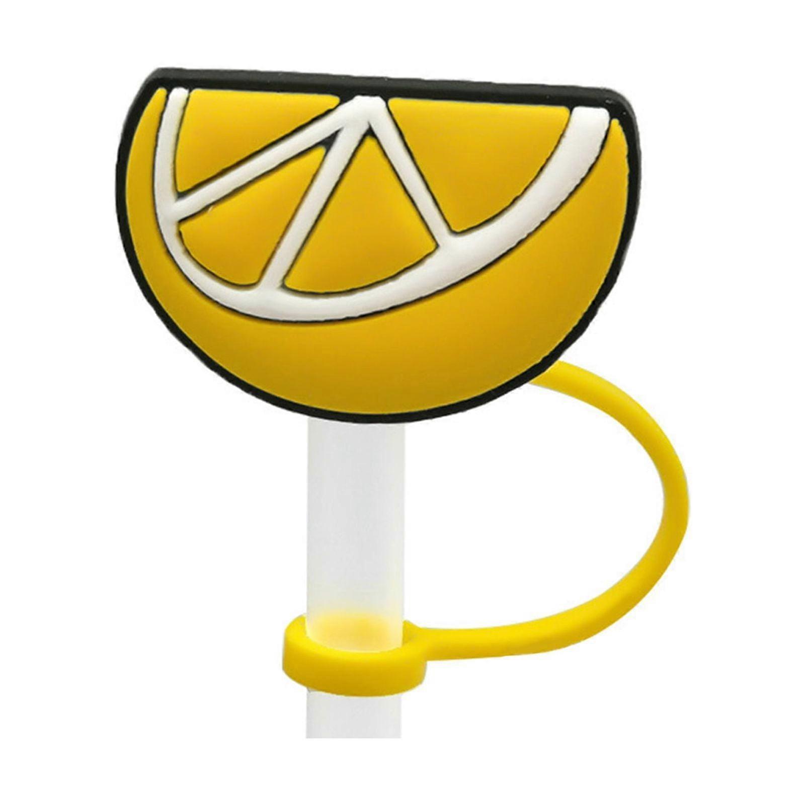 ZJDOAK Silicone Straw Covers Reusable Drinking Straw Tips Lids, Cute Dust-Proof Straw Plugs (Straw Not Included), Straw Covers Cap, Straw Dust Caps
