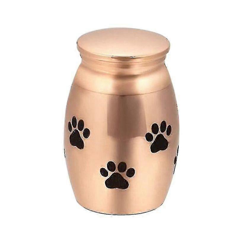 Pet kremering Urner rustfrit stål aske Memorial Container Hund Kat hvilested Opbevaringsholder