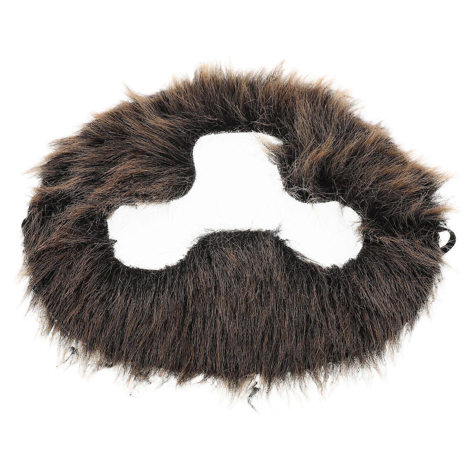 Costume Monkey Beard for Men with Artificial Monkey Mustache Design