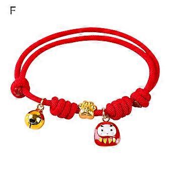 Cat Necklace Festive Holiday Decor Accessory Adjustable Cartoon Woven Puppy Cat Collar Necklace with