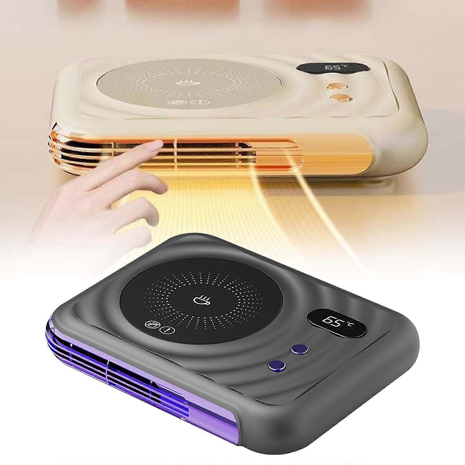 Coffee Mug Warmer, 2 in 1 Smart Beverage Warmer for Coffee and Tea, Compatible with Most Cups