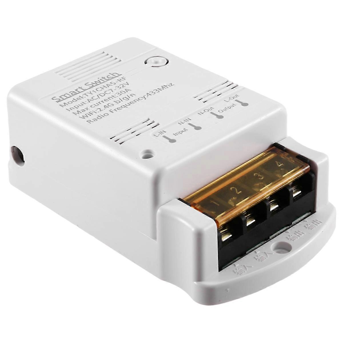 Wifi 30A Tuya Smart Switch Intelligent Automation Modules APP Remote Control 12V 24V 20A Relay HIGH