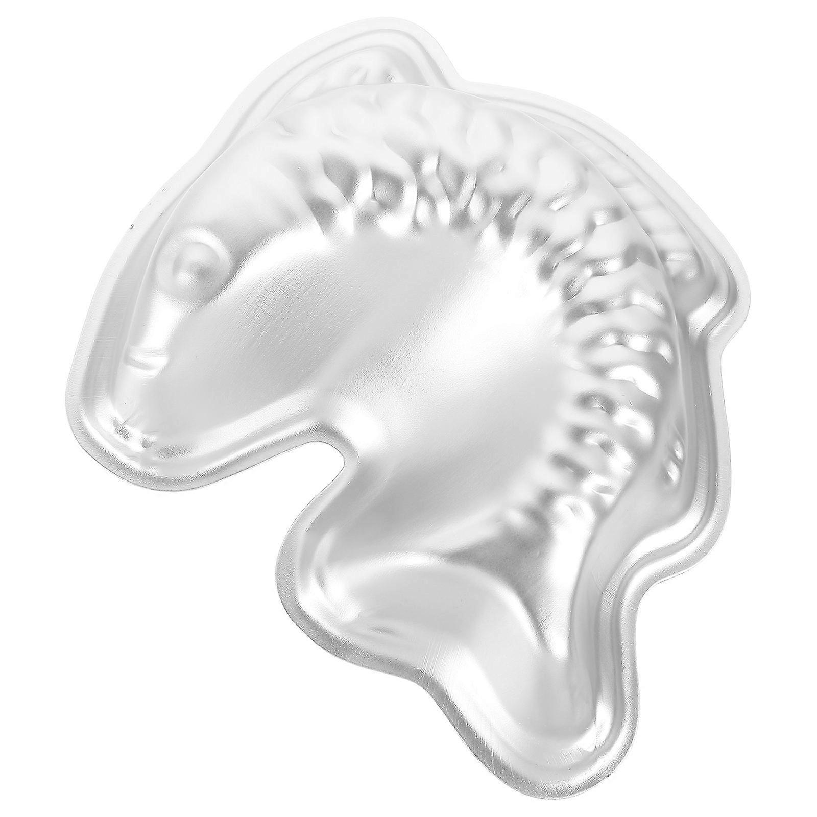 Fish Shape Pudding Mold for Kitchen Baking 3Pcs Aluminium Alloy Tool