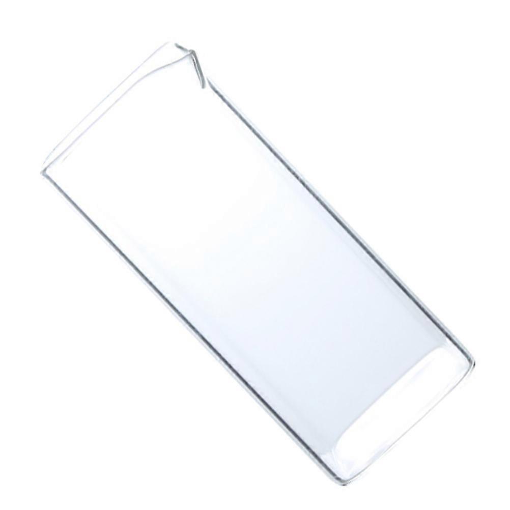 Glass Cup Drinking Cup for Milk Use 2Pcs Transparent