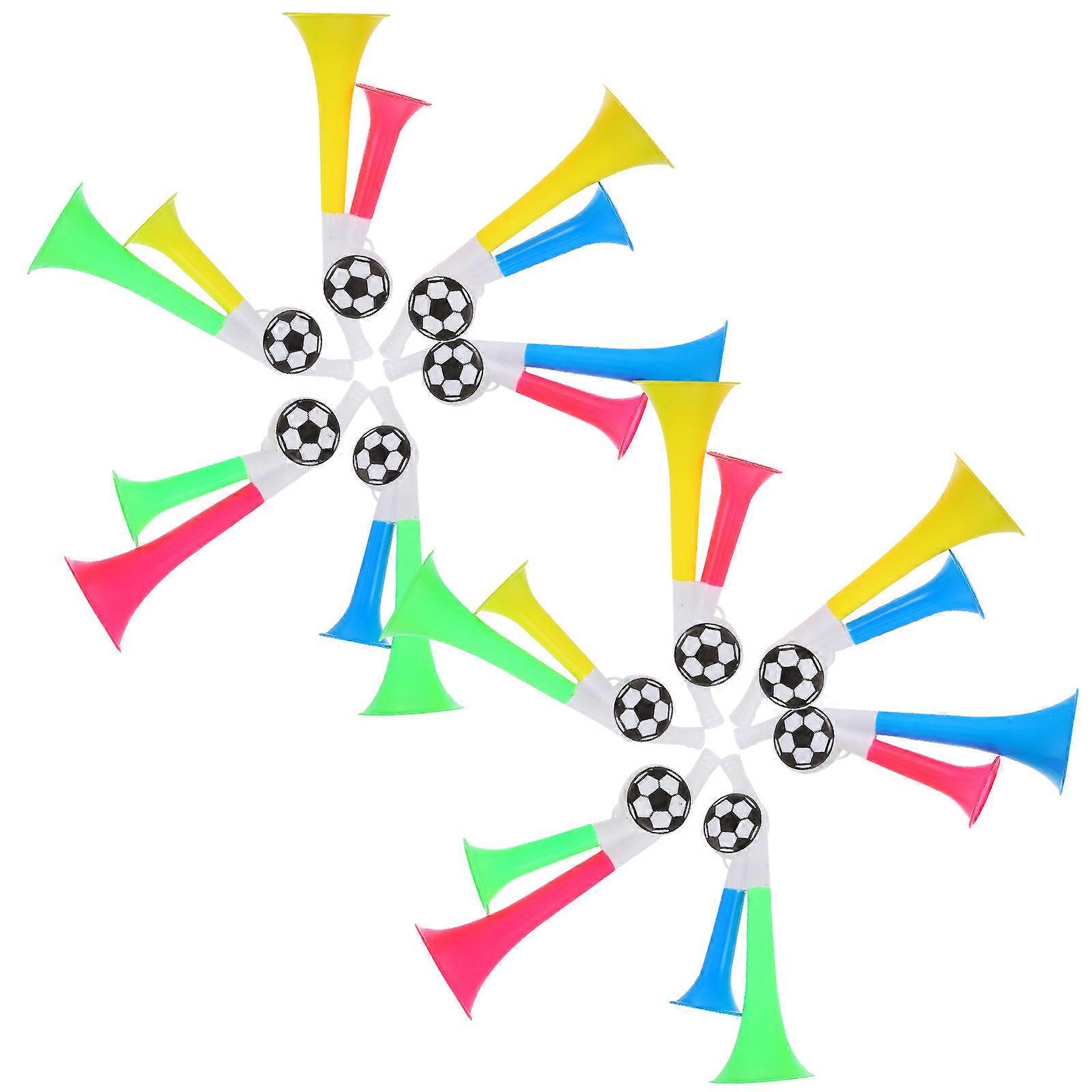 Party Air Horns Plastic Horns for Party Use 30Pcs Assorted Color