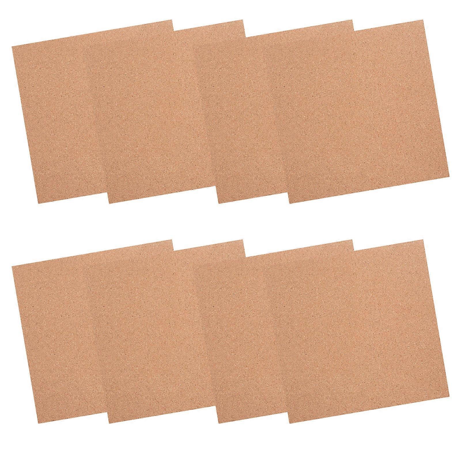 Display Bulletin Board Cork Board for Decoration with 40Pcs
